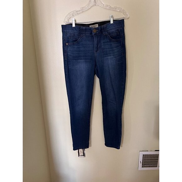 Democracy Women's Size 10 "Ab" Technology Jeans Denim Mid-Rise Slim Fit 5-Pocket - Picture 2 of 11